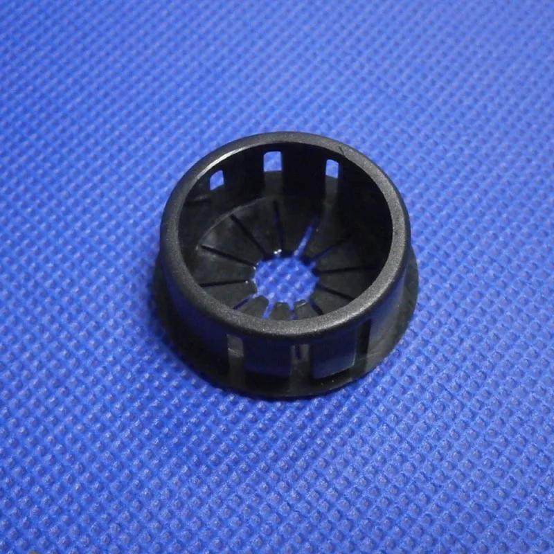 20 шт. 16 мм Универсальный Черный Пластиковый кабель защелкивающийся замок втулка лепесток удерживающий рукав кнопка удерживающий рукав