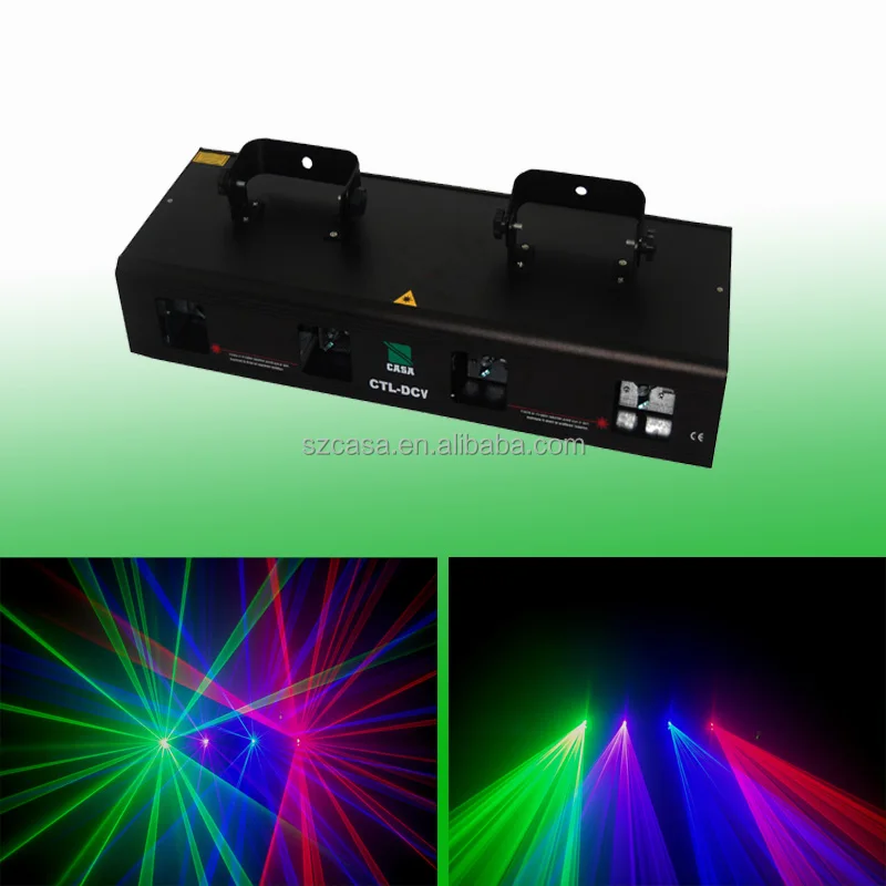 

4 lens 360mw RGBV Party DMX disco dj stage laser Lighting show equipment project