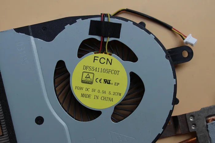 New Laptop CPU Fan For Dell Inspiron 5458 5459 5558 5559 5755 5758 fg9v fcn