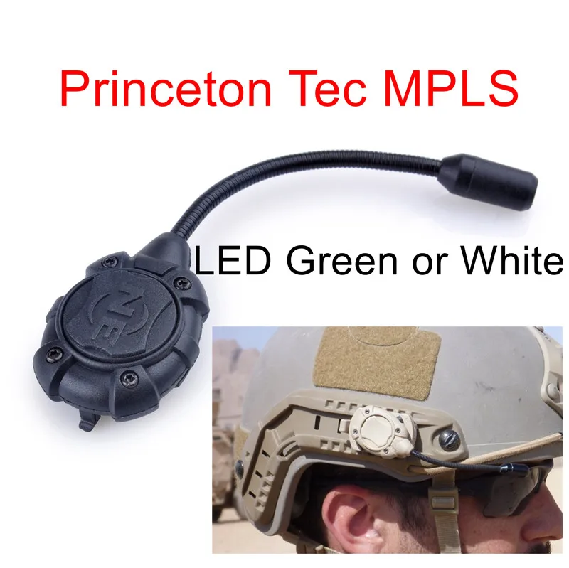 Тактический шлем лампа Ночной эволюции Princeton Tec MPLS Шлем светильник модульный персональный светильник ing система Molle Mount