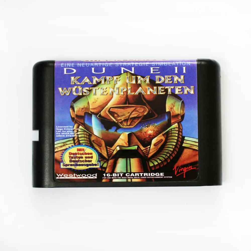 

Dune 2 16 bit MD Game Card For Sega Mega Drive For SEGA Genesis