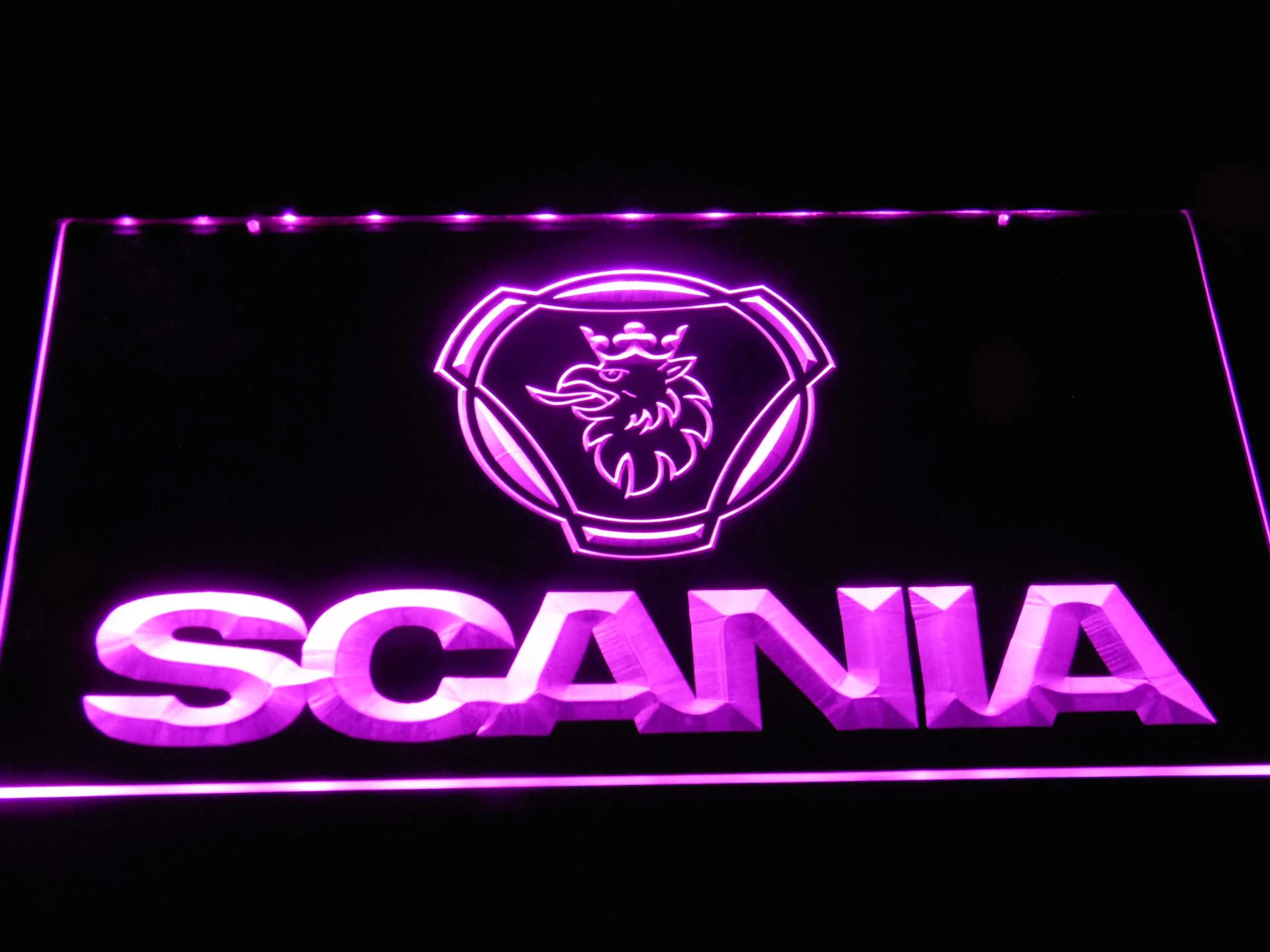 D393 автомобиль Scania грузовик светодиодные неоновые световые знаки с