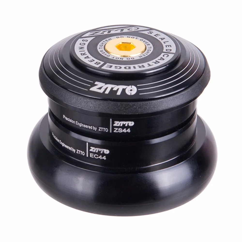 ZTTO 4444T MTB велосипед дорожный велосипед гарнитура 44 мм ZS44 CNC 1 1/"-1 1/2" 1,5 коническая трубка вилка внутренняя безрезьбовая EC44 гарнитура