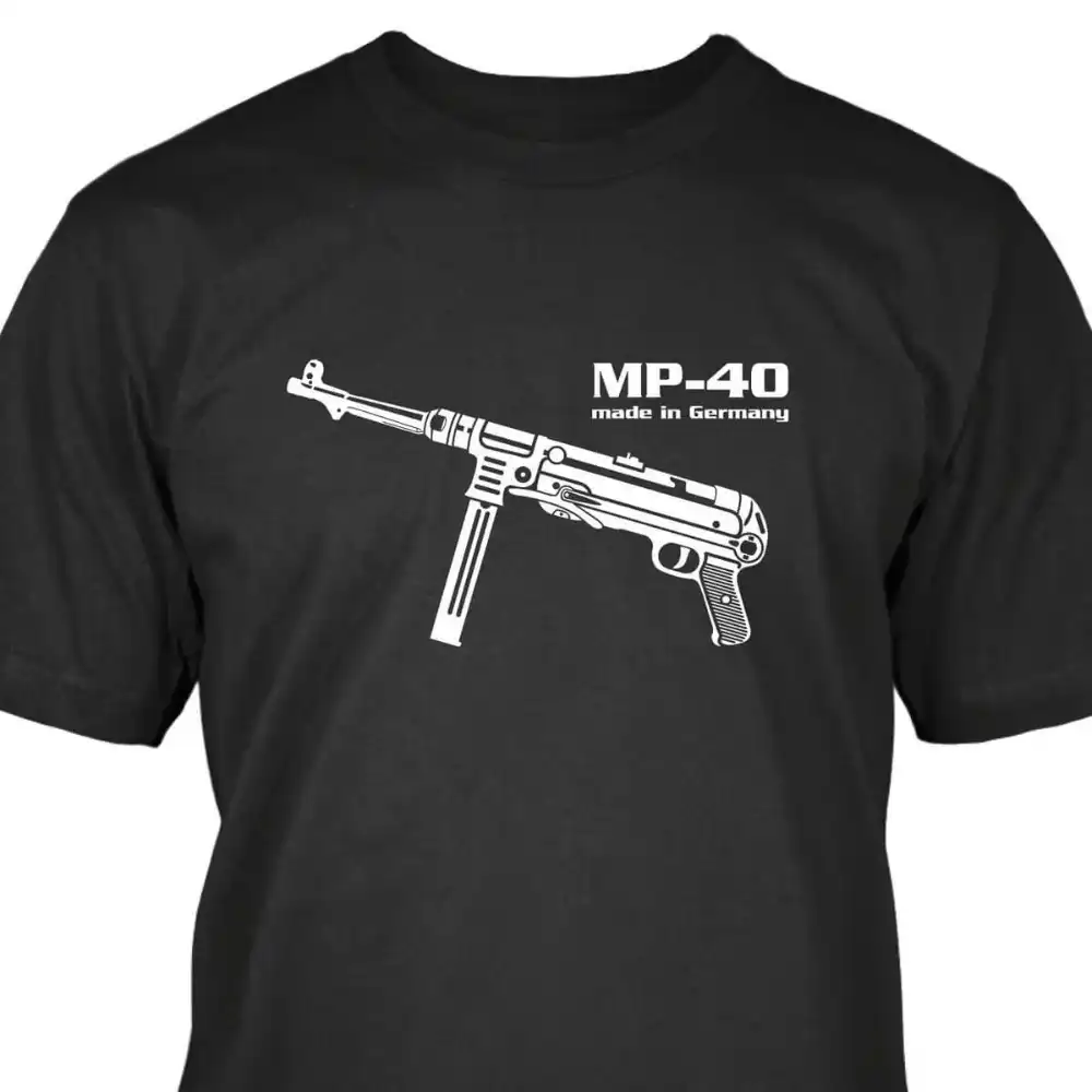 Mp 40 Mp40 премиальная черная Landser немецкого Рейх Ruhm Ehre Ww2 Soldaten мужская летняя