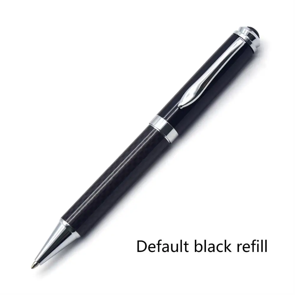 Guoyi A130 Черная оболочка тяжелая металлическая шариковая ручка для бизнеса 0,7 мм индивидуальная металлическая подарочная ручка для школы, офиса, канцелярских принадлежностей, отеля - Цвет: Pen - Black ink