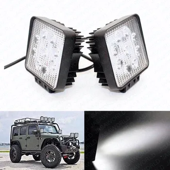 

2x 27W 4inch Auto LED Work Light Bar Off Road Driving External Light Worklamp Waterproof Housing Lamp Motorcycle Vehicle Boat