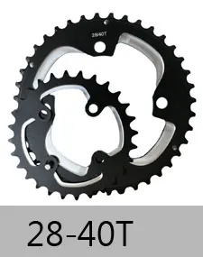 22 T/24 T/32 T/42 T/44 T для Shimano MTB велосипедный шатун модифицированный 46T дорожный трек велосипедная цепь кольцо цепное кольцо зубной диск 60T складной велосипед