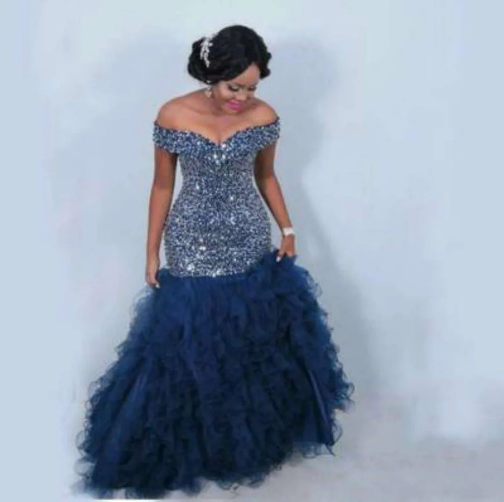 fishtail ball gown