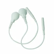 1 пара электродов свинцовые провода соединительные кабели для цифровой TENS терапия машина Массажер провод разъем 2,0 мм