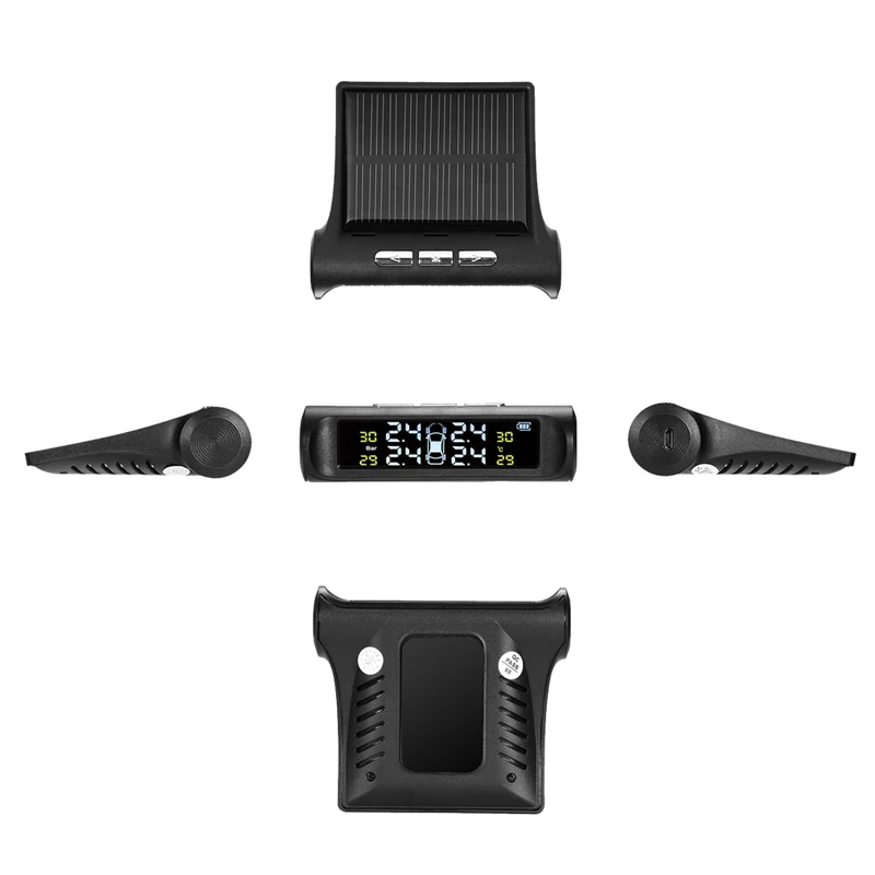 YASOKRO-ڵ TPMS Ÿ̾ з ˶  ý, ¾翭  LCD ÷ 4  ܺ  µ 