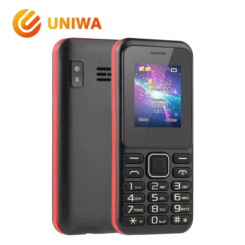 UNIWA V709 старый человек GSM старший функция мобильный телефон Dual SIM Большой Батарея Русский Английский Клавиатура Кнопка мобильного телефона