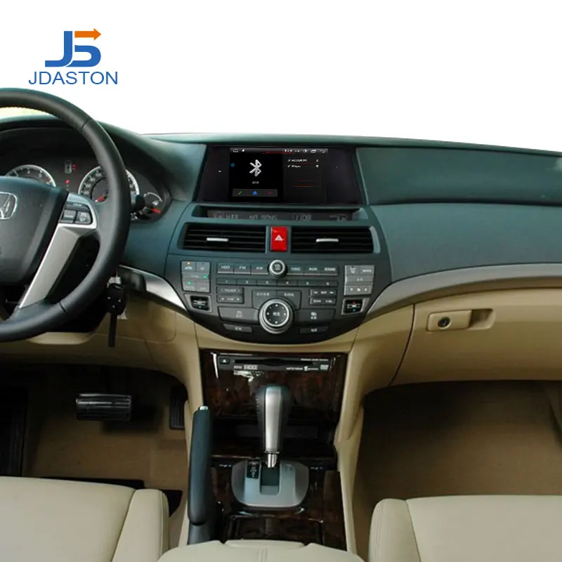 JDASTON Android 10 автомобильный dvd-плеер для Honda Accord 8 2008-2012 Мультимедиа gps навигация 2 Din автомагнитола стерео аудио Bluetooth