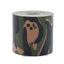 3,8 см x 5 м Камуфляжный эластичный спортивный бинт, самоклеющийся бинт, растягивающийся бинт, лента для ручного запястья, аптечка для первой помощи, спортивный аварийный