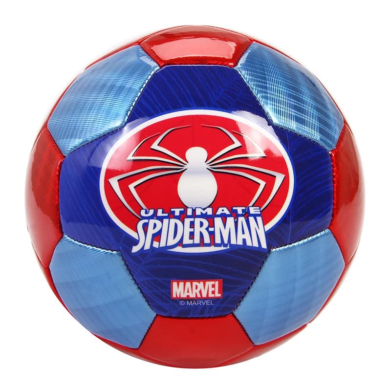 Герой Marvel Человек-паук футбольный мяч из ПВХ Размер 3 Игрушка Мяч лучший рождественский подарок Игрушечные Мячи Спортивные Игрушечные Мячи