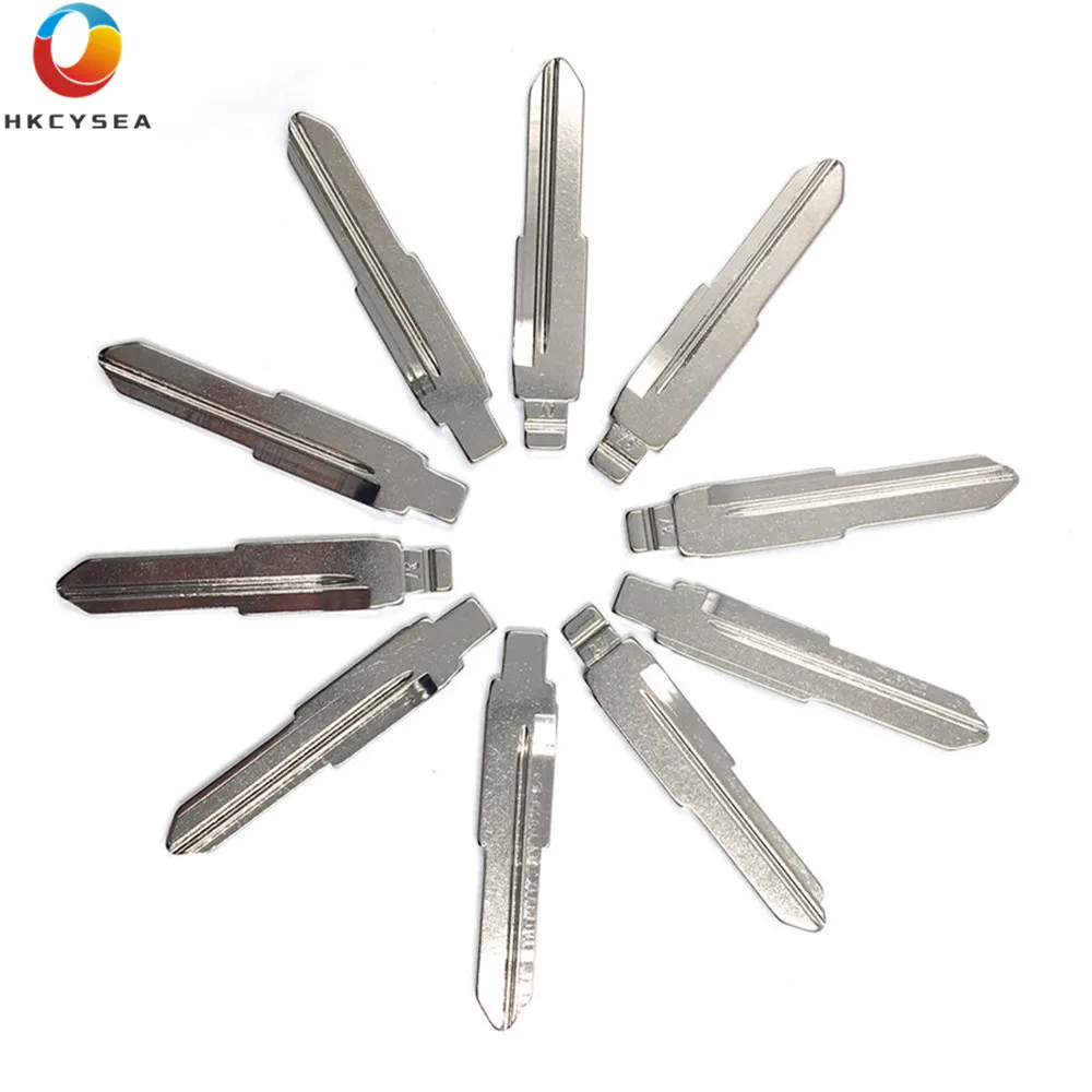 

HKCYSEA 10 pcs/lot Metal Blank Uncut Flip KD Remote Key Blade Type #37 for DAIHATSU Xenia Faw DLX