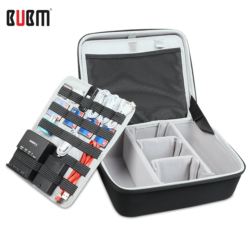 

BUBM bag for GOPRO camera bag hard case charter receiving bag waterproof camera gopro 2 3 4 storage case portable video bag/case