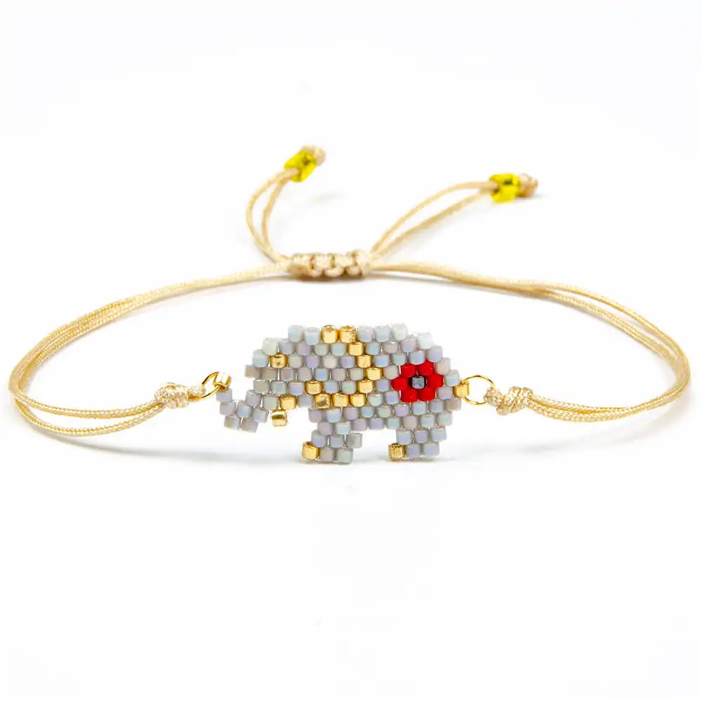 Go2boho 2020 Миюки браслет женский слон Pulseras Mujer Moda 2019 подарок ювелирные изделия дети
