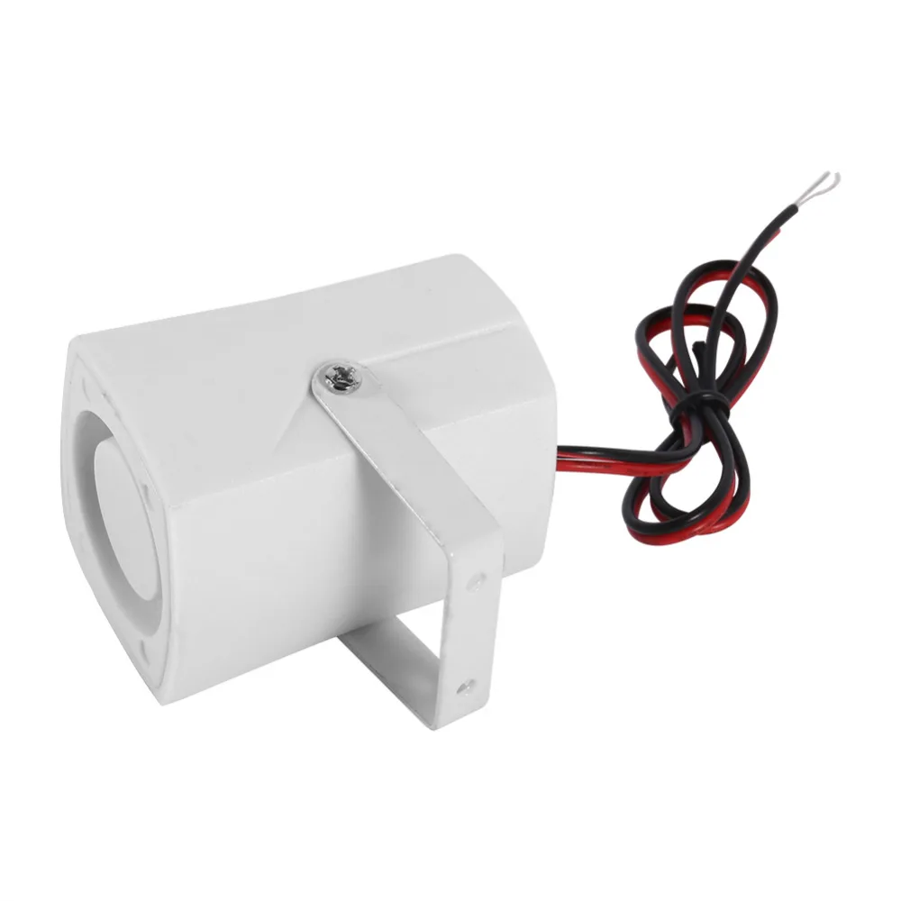 Generic Wired Mini Horn Siren Loud Home Vehicle Security Sound Alarm