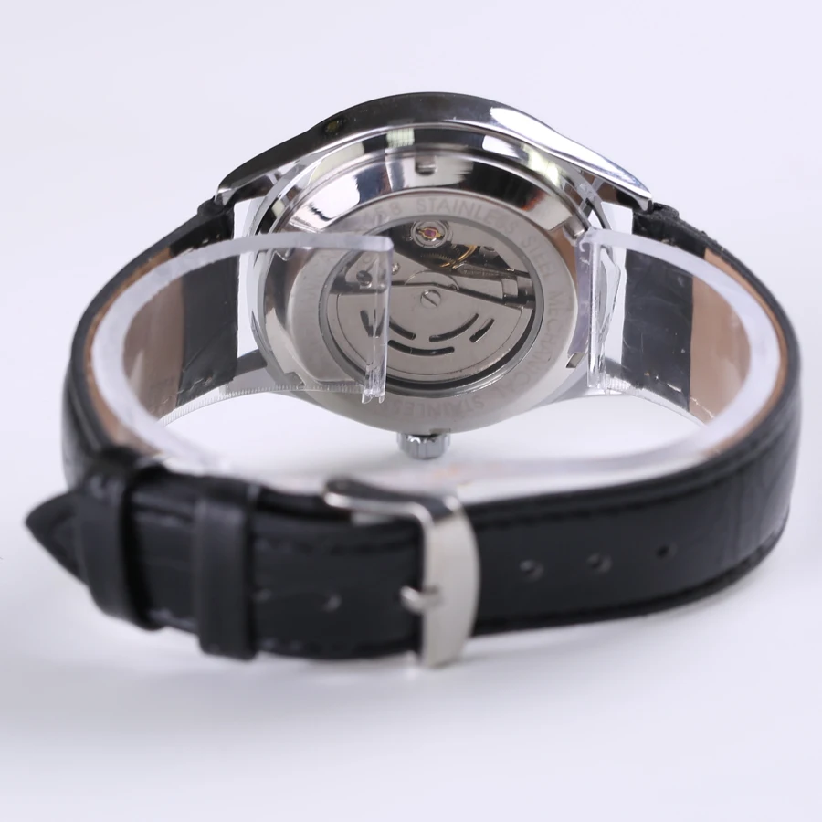 Часы WINNER Классические Мужские автоматические механические часы с датой и