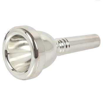 

12C Small Shank Trombone Silver Mouthpiece New