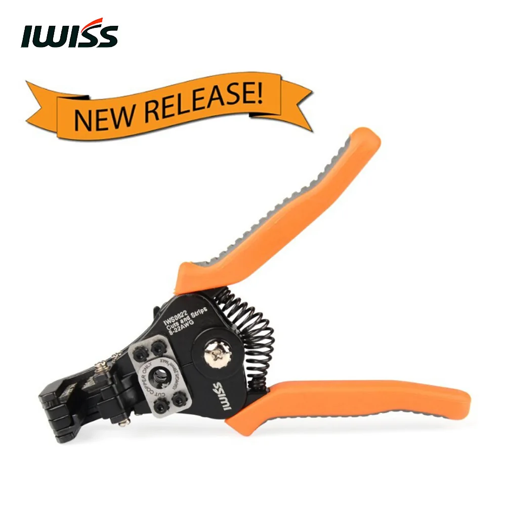 IWISS инструмент для зачистки проводов и кабельного резака IWS-0822
