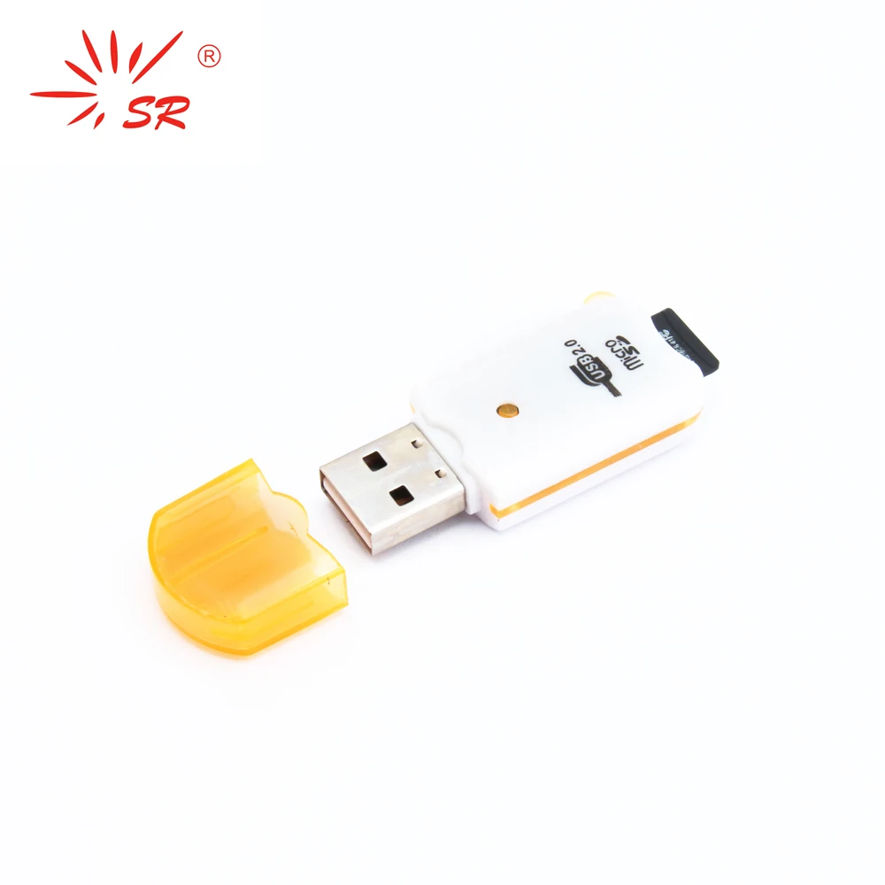 SR Mini Sunshine Micro SD Card Reader USB 2.0 Flash Lector Memory OTG Adapter Drive for PC Laptop Accessories