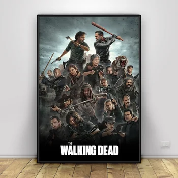 

The Walking Dead Art Silk Poster Home Decor 12x18 24x36inch