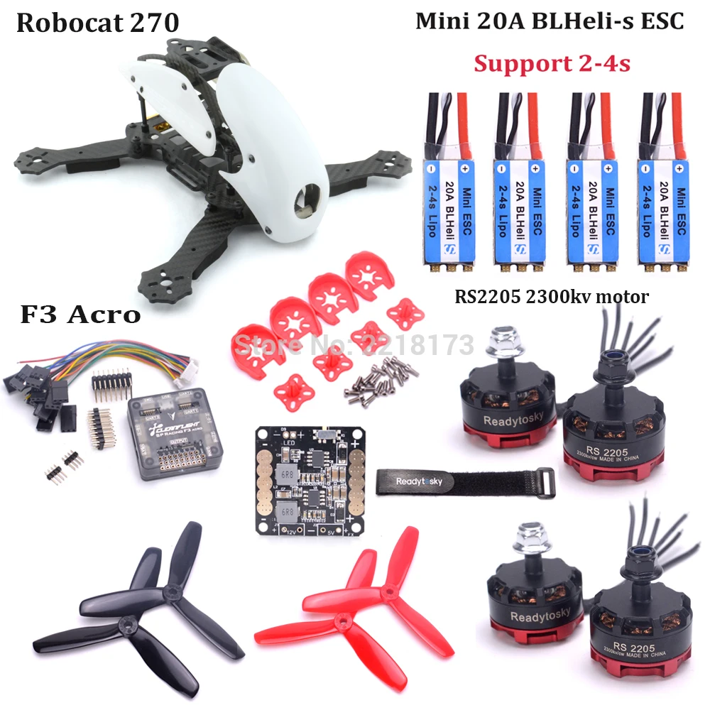 robocat 270 F3 RS2205 2300kv