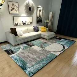 WINLIFE Новинка 2017 года Европейский современный бытовой ковры гостиная спальня чай кухонные коврики Роскошные простые прямоугольные