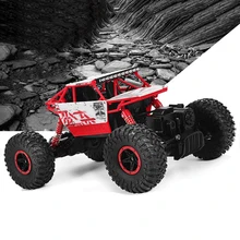 Оригинальный RC Автомобилей 4WD 2.4 ГГц Rock Crawlers Митинг восхождения Автомобиль 4×4 Двойные Двигатели Bigfoot Автомобиль Дистанционного Управления модель Внедорожника