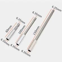 3x60 100 150 мм 1/4 Hex Quick Release Магнитная расширение Отвертка Держатель Бит