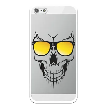 

WP014 skull costume drawing stand case for Apple IPhone 5/5S/SE