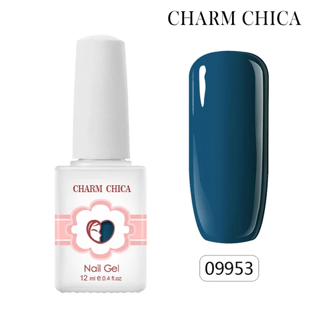 Charm Chica 12ml Navy Blue Uv Gel Polish Royal Blue Color Coat Uv Charm Chica 12ml Navy Blue Uv Gel Polish Royal Blue Color Coat Uv