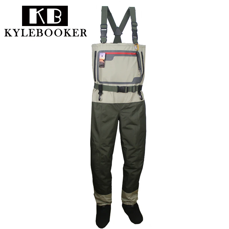 Fly Fishing Convertible Wader Lightweight Breathable Stockingfoot River