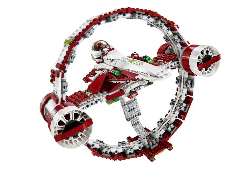 

2017 New Star Wars Series Jedi Starfighter with Hyperdrive Building Blocks Toys Compatible Model 75191 with Legoed Bricks