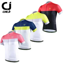 CheJi 2017 Pro Ciclo Jersey Para Hombre Camisetas de Bicicleta de Carretera Racing Ropa Ciclismo Bolsillos BreathableQuickDry Personalizada Jersey de Ciclismo