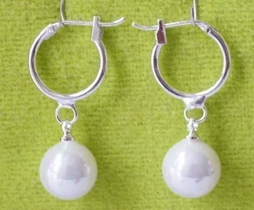 

wholesle 925s white perl fshion errings