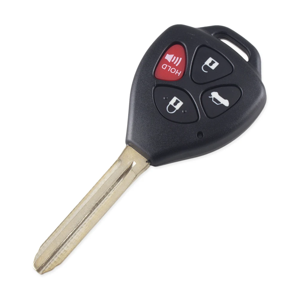 KEYYOU для Toyota Camry ключ для Toyota Camry, Avalon, Corolla Matrix RAV4 Venza Yaris 4 кнопки дистанционного брелока ASK HyQ12BBY 314,4 МГц ID 67 чип-ключ для автомобиля