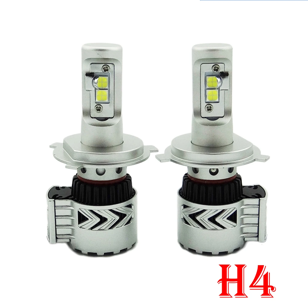 1 Set H4 H7 H8 H9 H11 9005 9006 H13 80W 12000LM G8 LED Headlight Power Kit XHP50 Chip Turbo Fan Pure White 6500K Car Lamps Bulbs