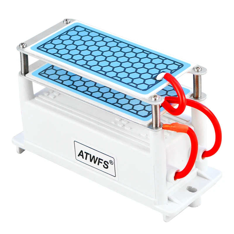 Billig ATWFS Neueste Auto Tragbare Ozon Generator 12 v 10g Ozonisator Luft Reiniger Auto Reiniger Ozon Keramik Platte Luft Sterilisator filter