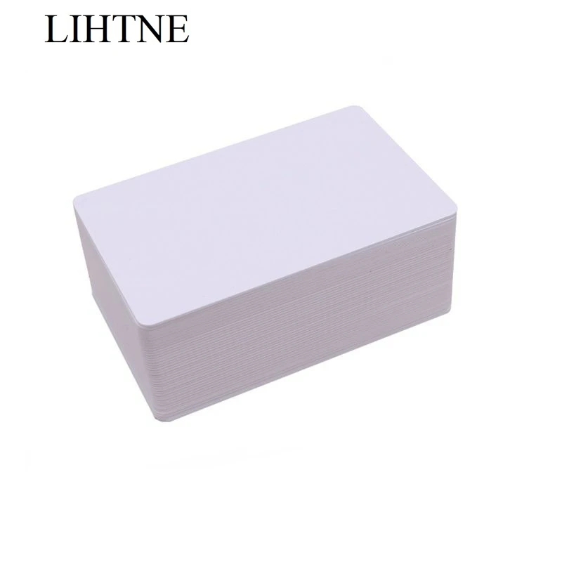 100 шт 13,56 МГц ISO15693 SL2S20021K пустые ПВХ RFID IC карты