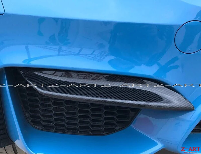 Передний клапан Z-ART из углеродного волокна для BMW M3 M4 2013-2019 передний сплиттер F80 F82