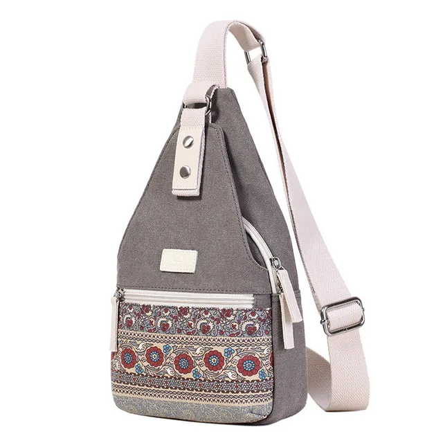 Fashion Women Small Chest Sling Bag Travel Hiking Cross Body Messenger ...