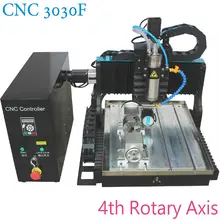 JFT Hot sales ce supported water tank 3030 axis cnc machine router 800W with 4th Rotary