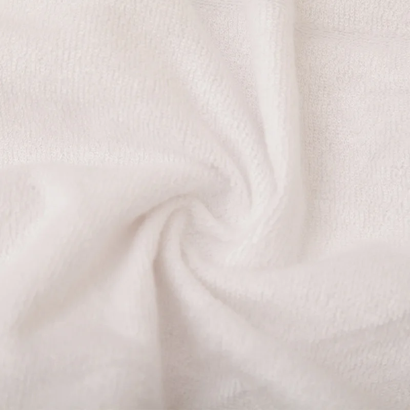 Махровая ткань, водонепроницаемый наматрасник, хлопок, защита для матраса с эластичной накладкой, пылезащитный клещ, 160x190/160x200 см - Цвет: Белый