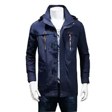 Зимнее Мужское пальто с капюшоном парка куртка мужская толстая супер Размер Свободное пальто цвет зеленый/черный/синий размер XL-6XL 7XL 8XL