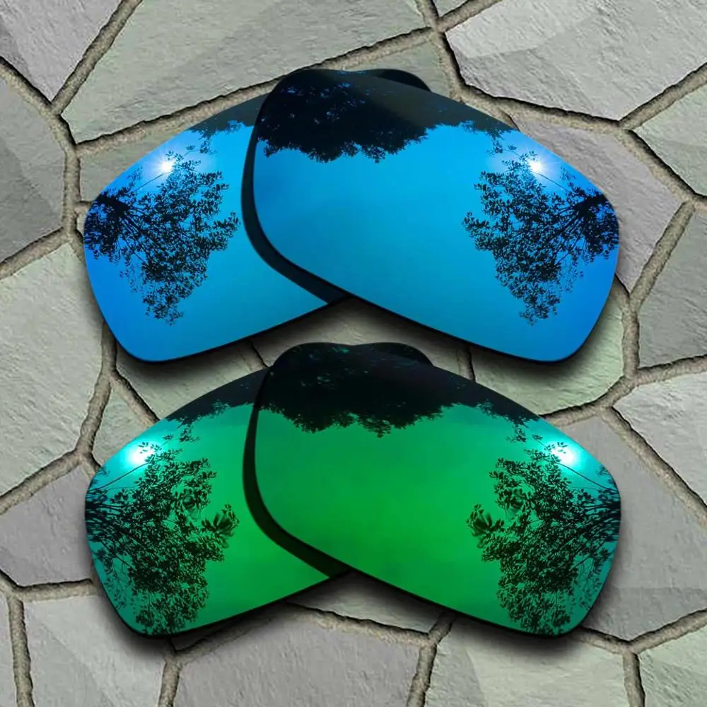 Sky Blue-Jade Green Солнцезащитные очки поляризованные Сменные линзы для солнцезащитных очков - Цвет линз: Sky Blue-Jade Green