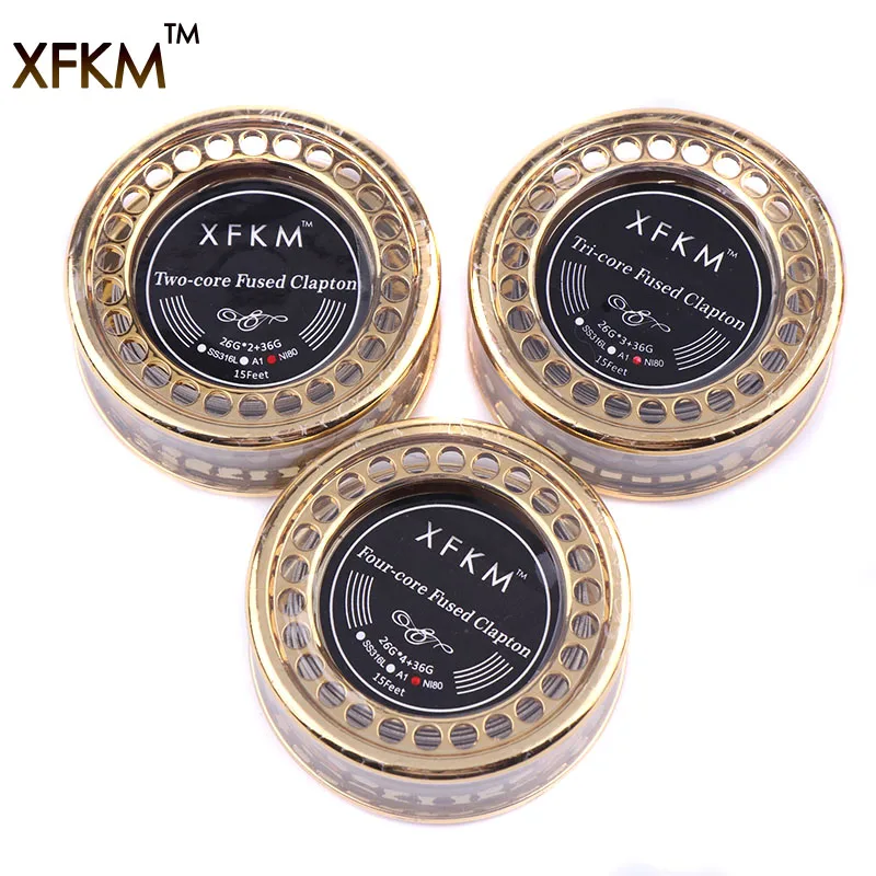 XFKM новый нагревательный провод Clapton Alien NI80 5 м/рулон высококачественный
