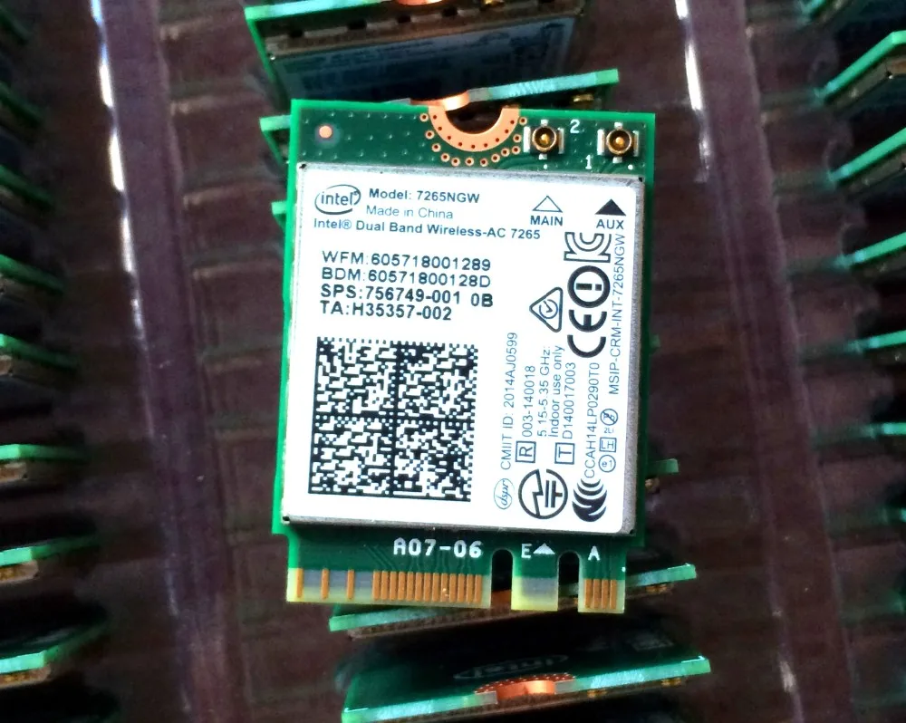 Dual Band Wireless Ac 7265 7265ngw 7265 Ac Bt4 0 867mbps Ngff M2 Wireless Card Wireless Card Intel Dual Bandintel Dual Band Wireless Ac Aliexpress