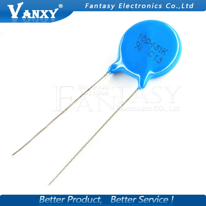 10pcs varistor piezoresistor 10D431K 430V 10D431